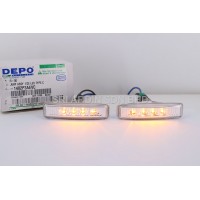 DEPO BMW 5 Series E39 '95-'02 Clear LED Side Lamp / Fender Lamp [ 1 Pair Left & Right ]